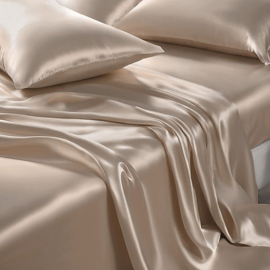 silk bedsheet
