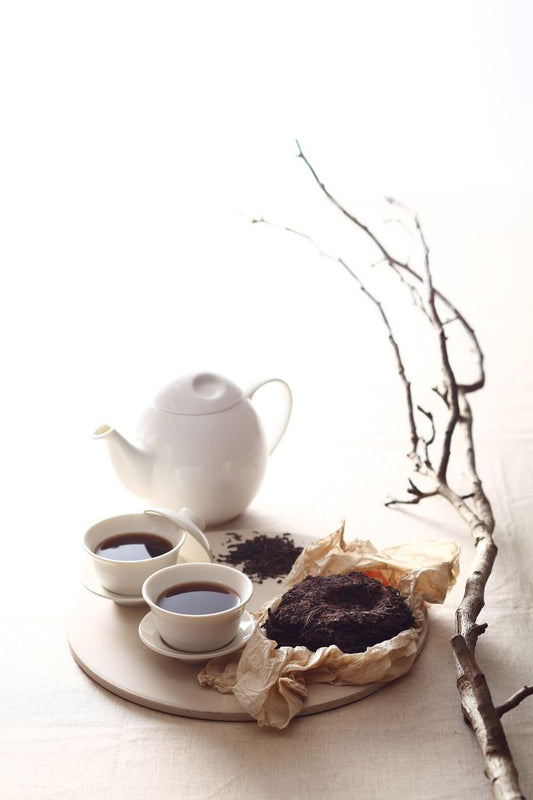 white pot with coffee