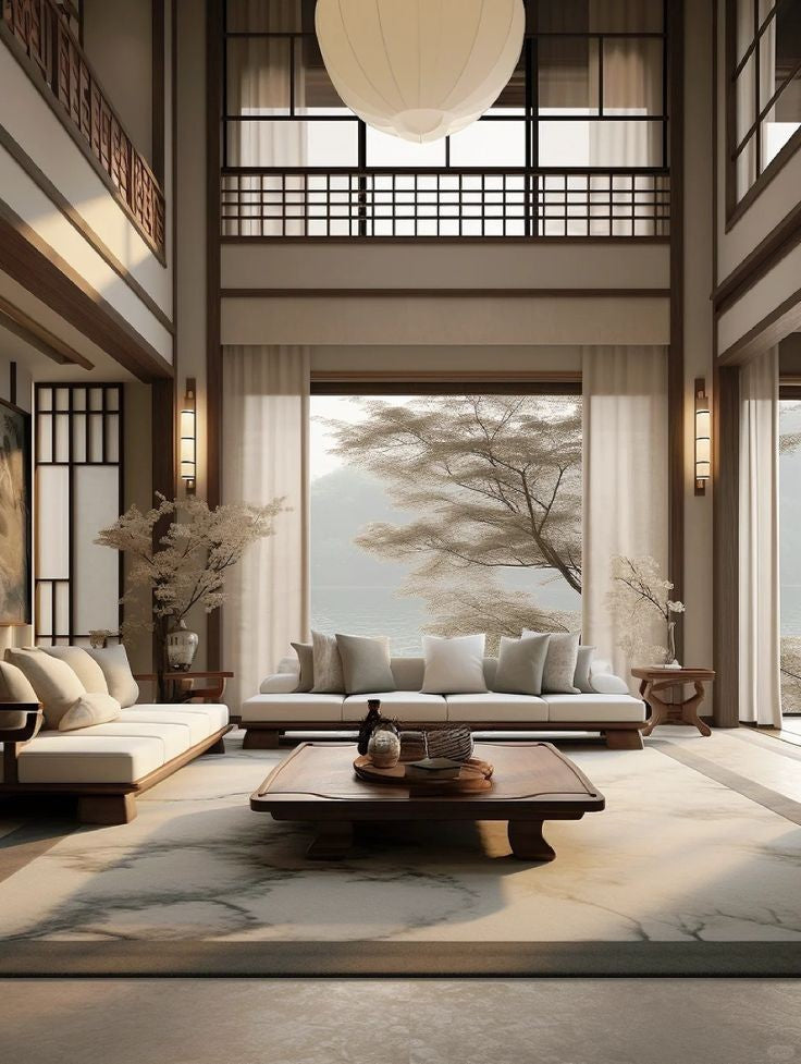 china_style_house beige colour