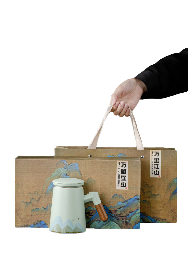 mountain valley pot with gift box