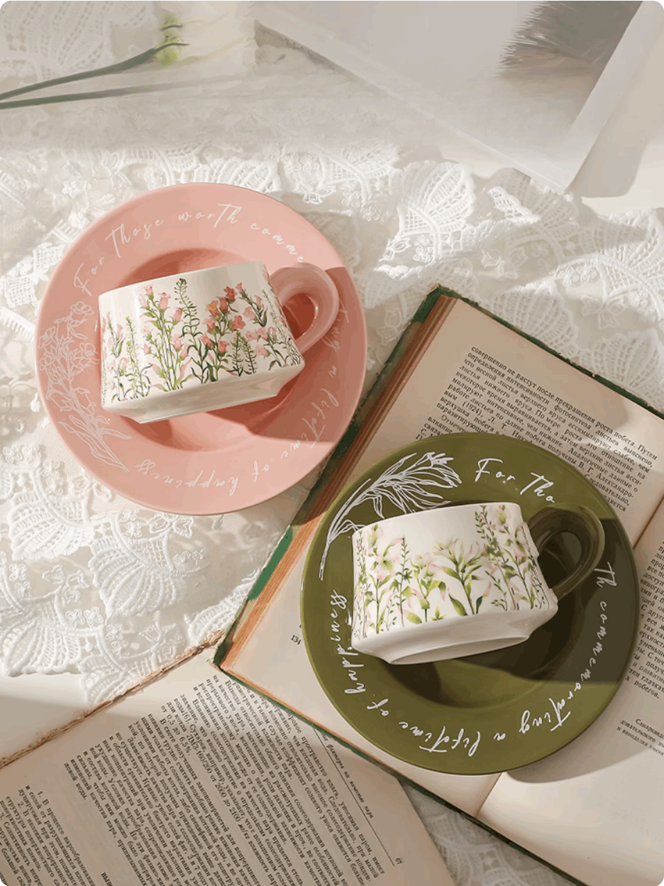 white light floral