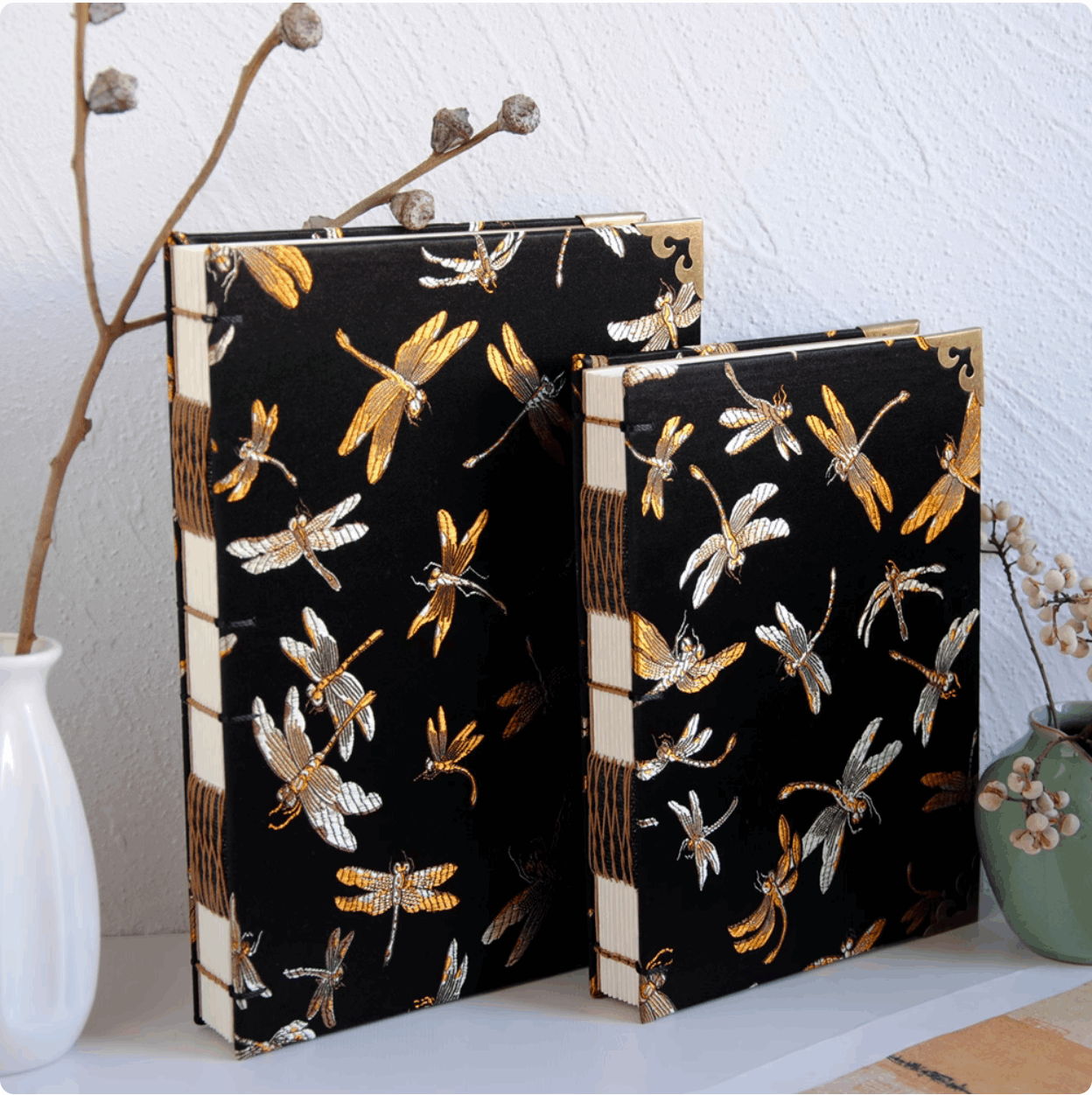 dragon fly notebook different size