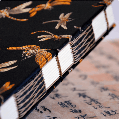 dragon fly notebook side