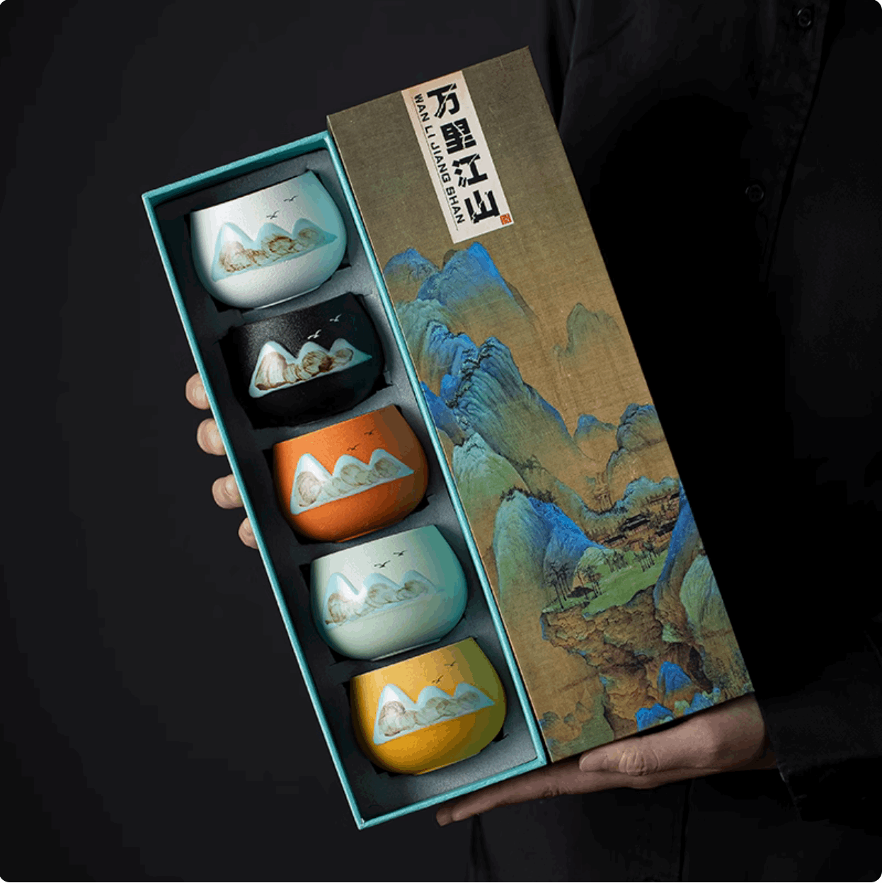 five mountain valley teacup in a box
