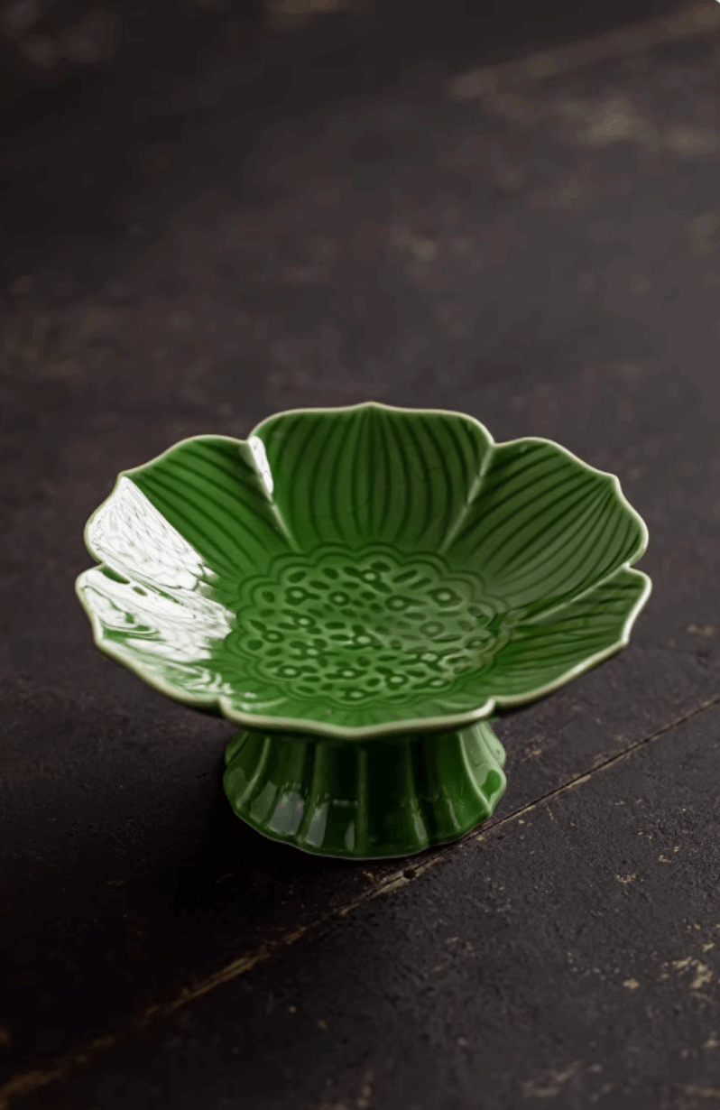 green lotus serving platter