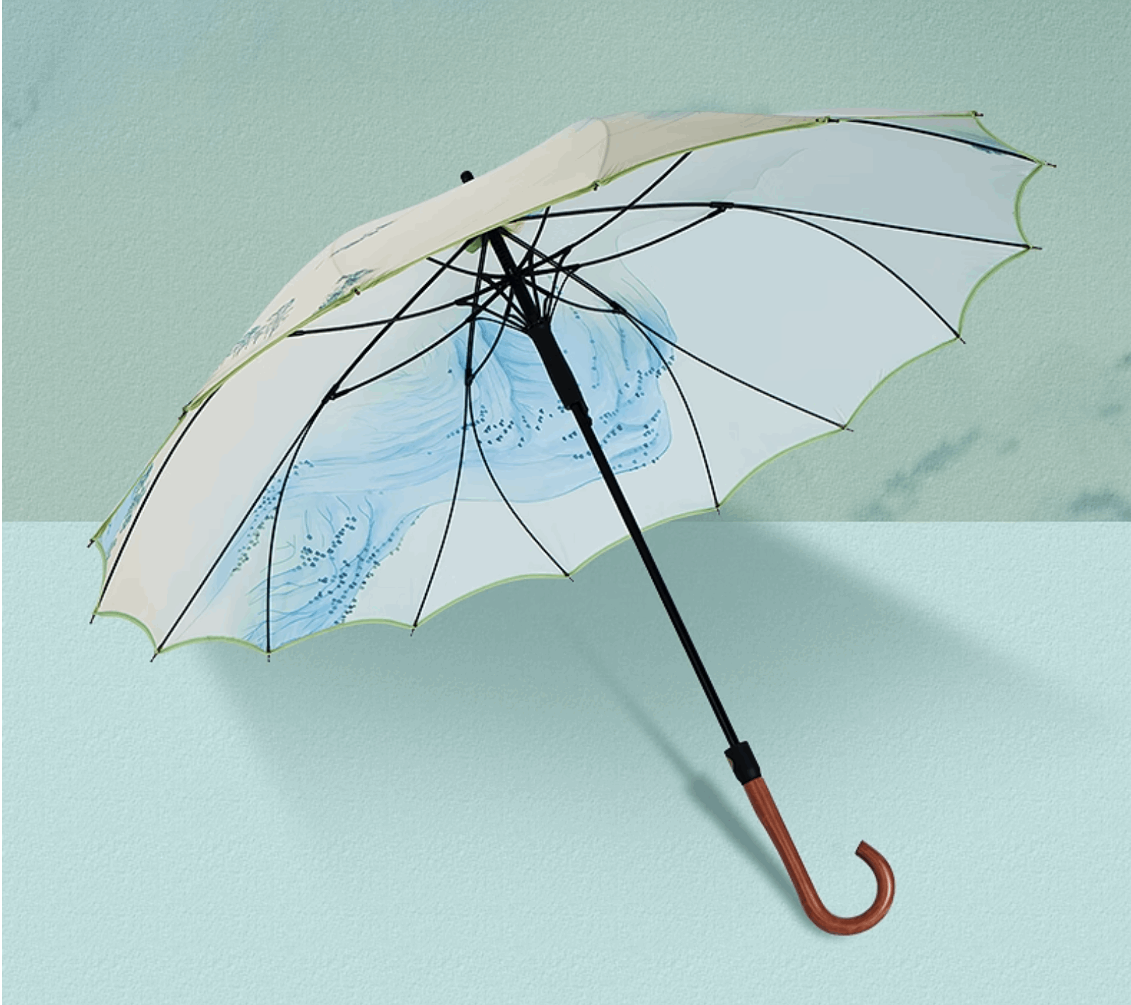 mountain umbrella open up