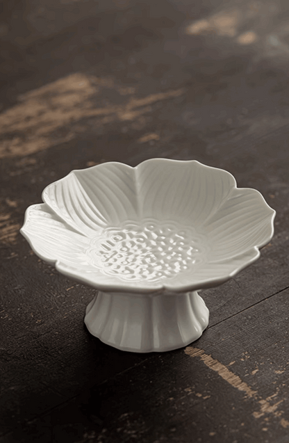 white lotus serving platter